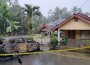 Mobil Timses Cabup/Cawabup Aceh Timur 01 Dibakar OTK