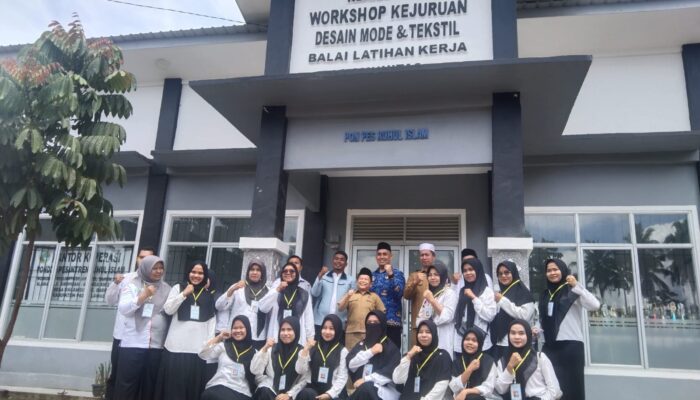 BLKK Ruhul Islam Sialambue Kembali Buka Pelatihan Menjahit