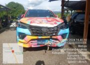 Pecah Ban, Mobil Ketua Tim Pemenangan Edy-Hasan Tabrak Pengendara Hingga Tewas Di Tapsel