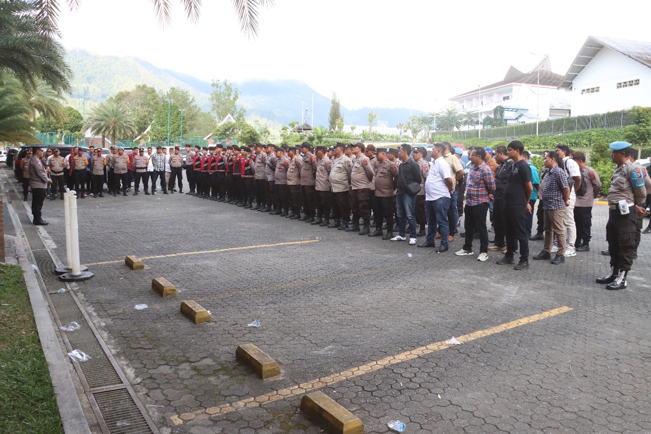 Polres Simalungun Tingkatkan Keamanan Jelang Debat Publik Kedua Pilkada