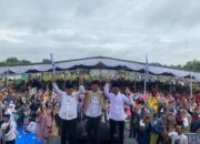 Meski Diguyur Hujan Ribuan Jamaah Tetap Hadir Demi UAS Dan Yusuf-Bayu Di Batang Kuis