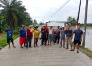 Jalan Penghubung Dibangun Masyarakat Sei Rejo Dukung Dambaan