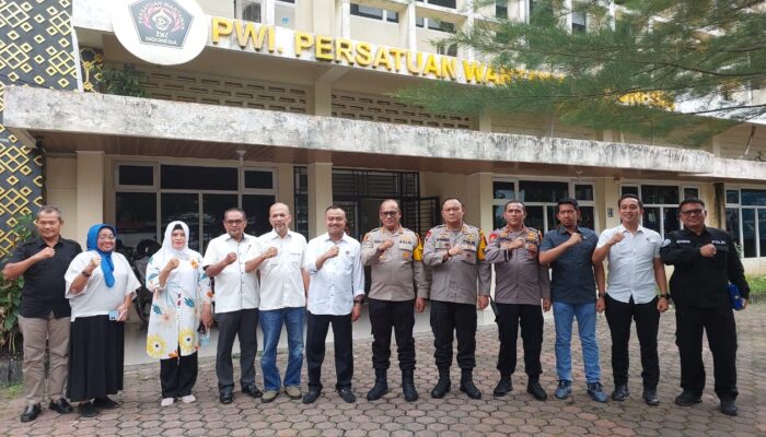 Kapolrestabes-PWI Sumut Bersinergi Tingkatkan Kondusifitas Kota Medan