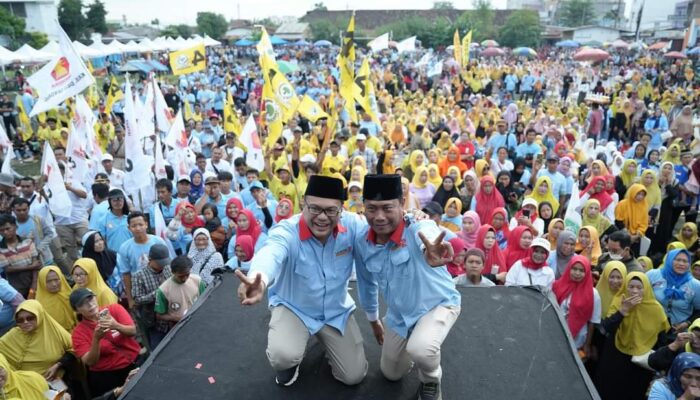 M.Dahnil Ginting: Antusias Massa Kampanye Akbar Asri Ludin Tambunan-Lom Lom Bentuk Kecintaan Rakyat