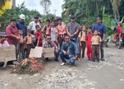 Protes Jalan Rusak Buat Kuburan, Pemkab Asahan: Pembangunan Bertahap