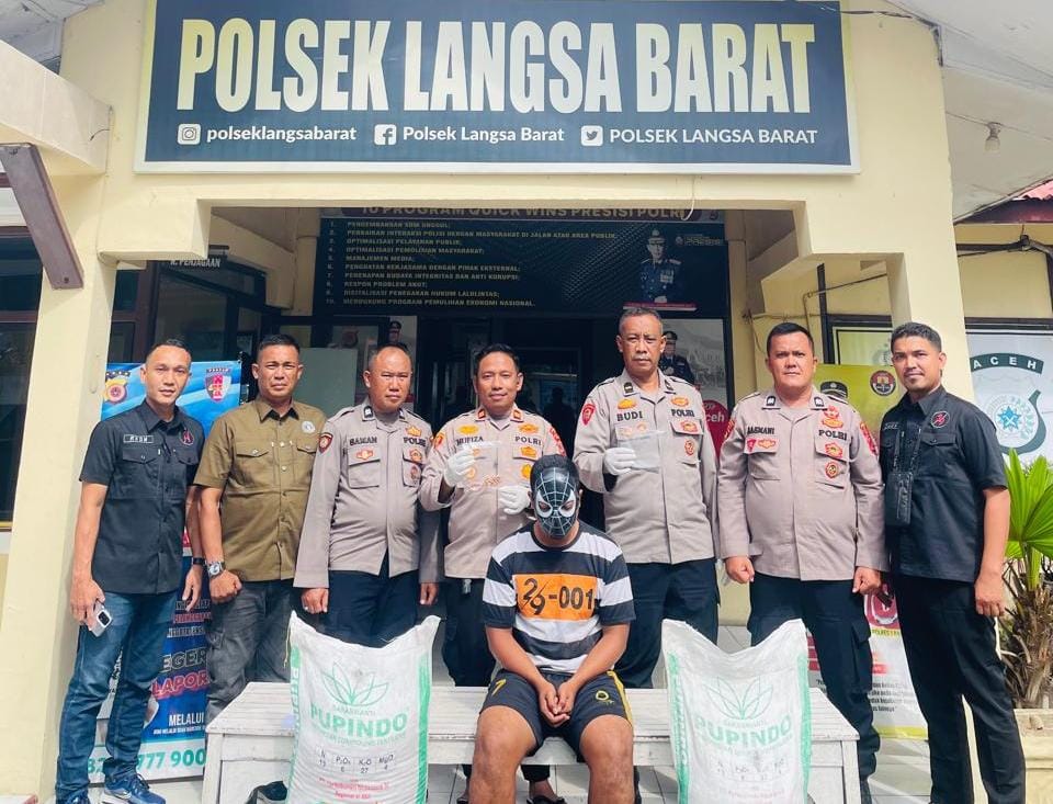 Gelapkan Pupuk NPK Milik PTPN I, Pemuda Aceh Timur Ditangkap