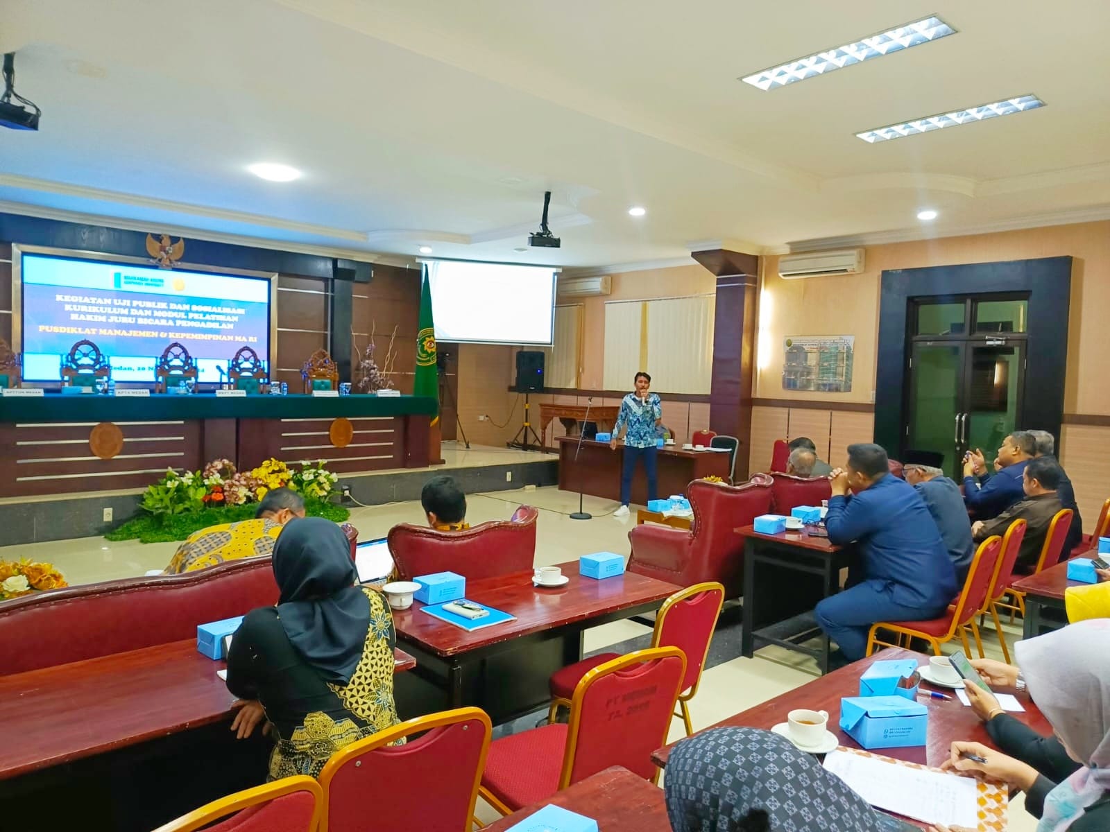 Forwakum Sumut Narasumber Di Pelatihan Hakim Juru Bicara MA