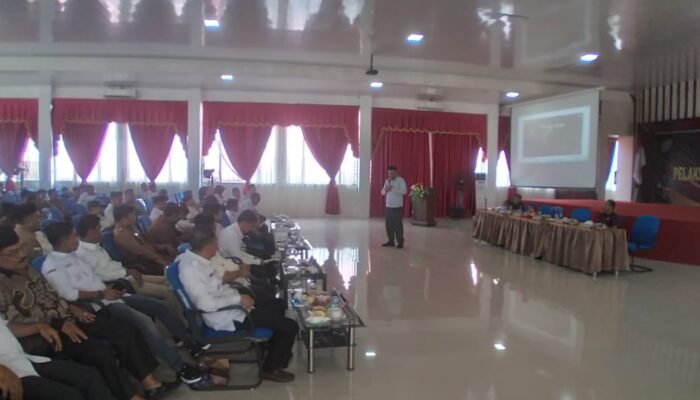 KIP Nagan Raya Sosialisasi 222 Kades Tentang Pilkada