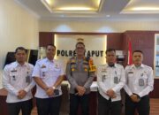 Jalin Sinergitas, Kepala Rutan Tarutung Bersama Jajaran Kunjungi Polres Taput