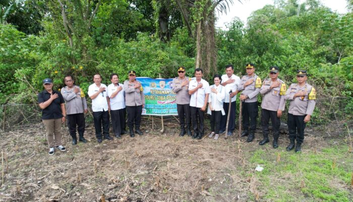 Polres Toba Siap Dukung Program Ketahanan Pangan Nasional