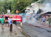 Tujuh Rumah Ludes Terbakar Di Parapat