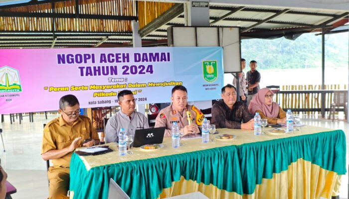 Kapolres Sabang: Ciptakan Suasana Kondusif Mewujudkan Pilkada Damai