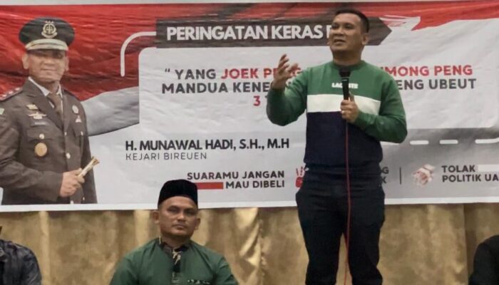 Kajari Bireuen Ingatkan Bahayanya Money Politics