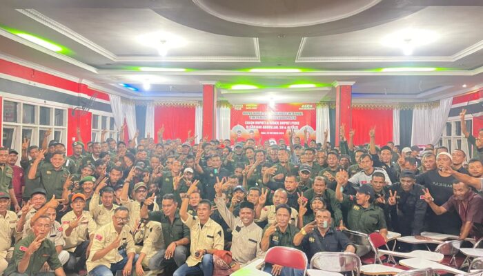 Relawan Komando Singa Mutiara Diminta Jaga Kekompakan, Perkuat Suara Sarjani-Alzaizi