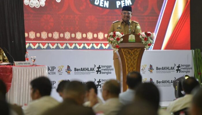 Pemerintah Aceh Gelar Rakorpimda Persiapan Pilkada Serentak 2024