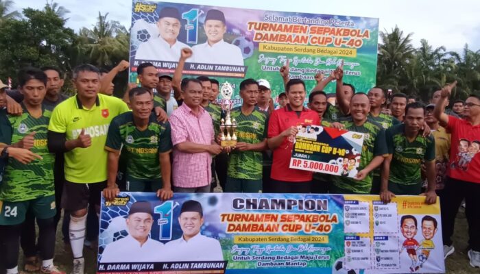 Mangga Dua Kampiun Turnamen Dambaan Cup
