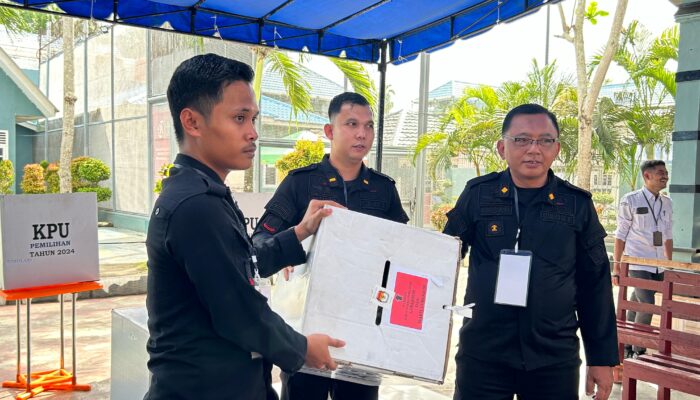 WBP Labuhanruku Antusias Ikuti  Simulasi Pemungutan Suara