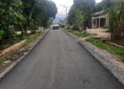 Warga Desa Tinokkah Sergai Nikmati Jalan Mulus