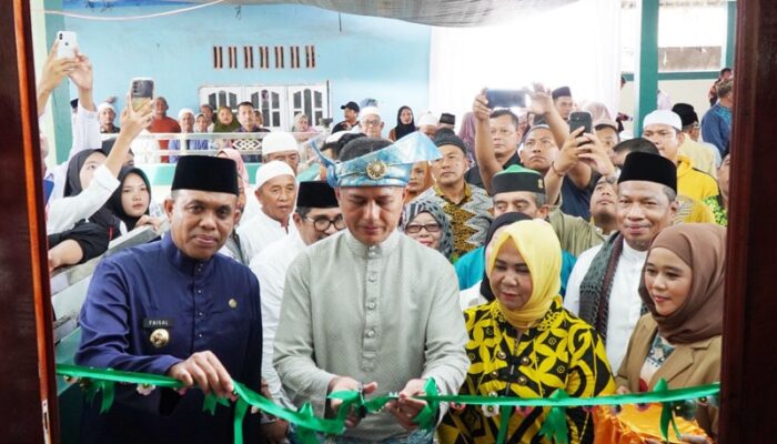 Masjid Ke-49 Yayasan Haji Anif Diresmikan Di Desa Jaring Halus Langkat
