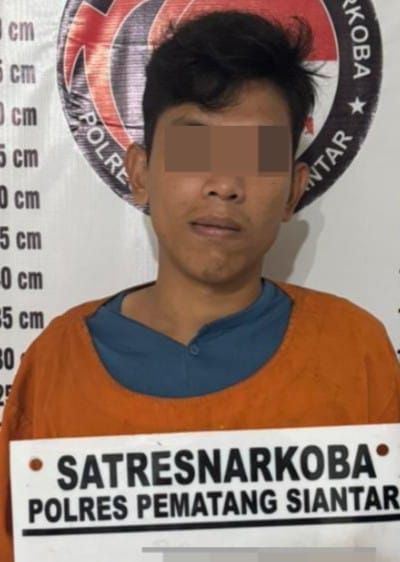 Polres P. Siantar Ringkus Residivis Narkotika Miliki Sabu