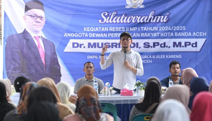 Wakil Ketua DPRK Banda Aceh Tampung Aspirasi Masyarakat