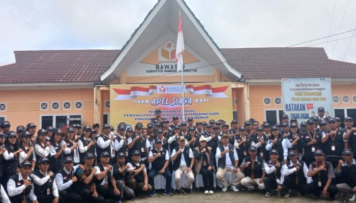 Bawaslu Humbahas Siaga Pengawasan