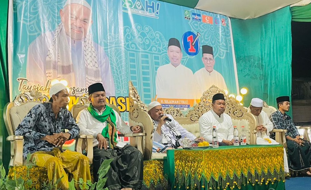 Ulama Puji Program 'Gampong Seumeubeut'Salah Satu Visi - Misi Paslon Bupati/Wabup Aceh Timur No. 1