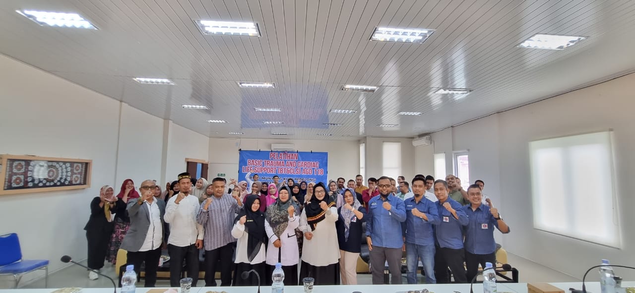 Direktur RS Munyang Kute Buka Pelatihan Basic Trauma And Cardiac Life Support