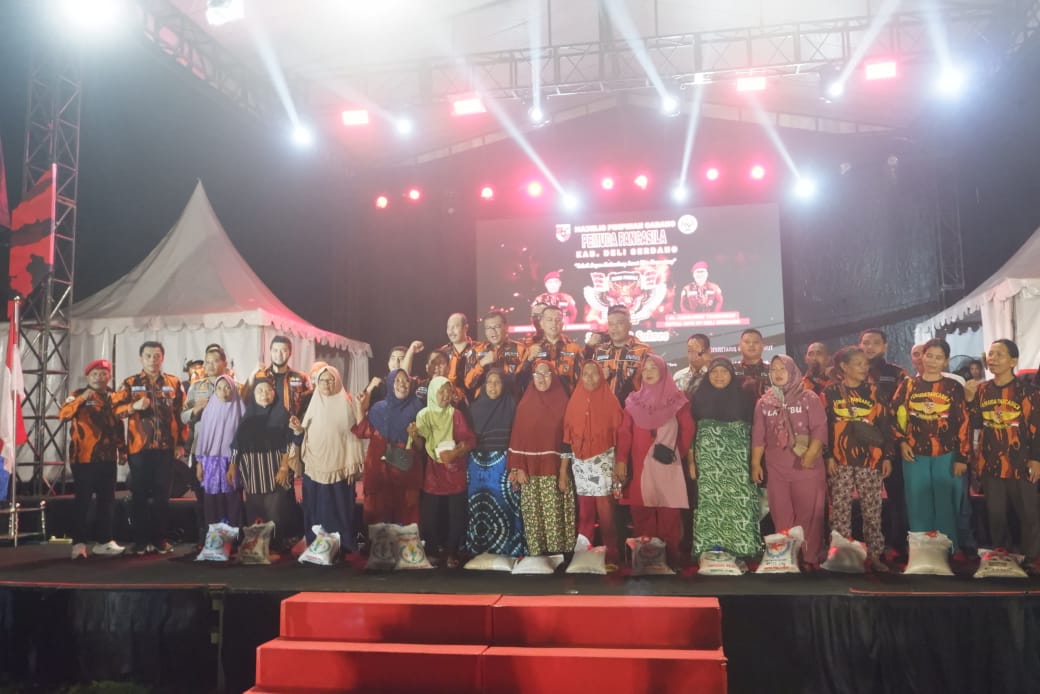 Ribuan Kader Hadiri Pelantikan MPC PP Deliserdang