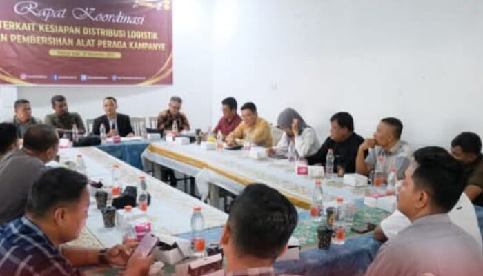 Rakor Kesiapan Distribusi Logistik Pilkada Di Batubara