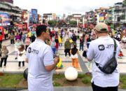 Warga Antusias Hadiri Sosialisasi BPJS Ketenagakerjaan Di CFD Padangsidimpuan