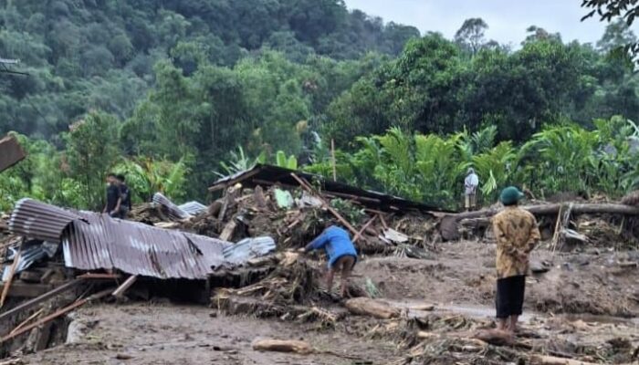 Banjir Bandang Sibolangit, 4 Meninggal Dunia, 2 Hilang Dan 9 Luka-luka