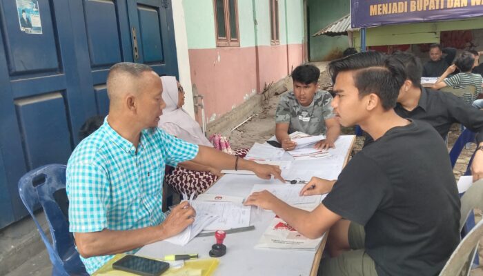 Warga Agara Mulai Ambil Undangan mencoblos Pilkada