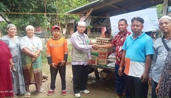 Baznas Palas Turut Bantu Penanganan Pasca Banjir