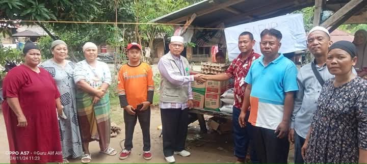 Baznas Palas Turut Bantu Penanganan Pasca Banjir