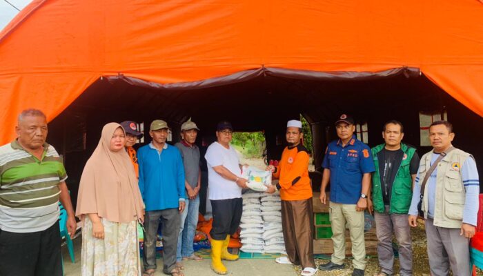 Pemkab Palas Bantu Sembako Untuk Dapur Umum Di Sosopan