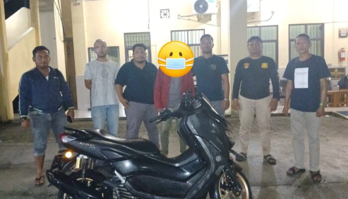 Jual Kereta Hasil Curian Secara Online, Polres Aceh Tamiang Amankan Warga Sumut