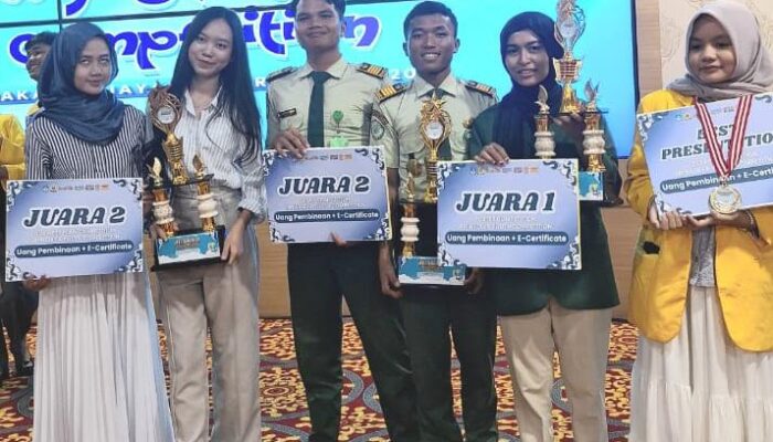 Sriwijaya Youth Competition, Polbangtan Kementan ‘Runner Up’ Lomba Esai Nasional