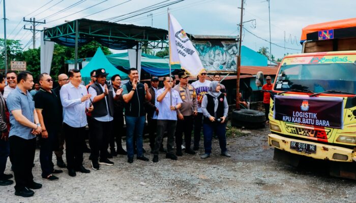 Logistik Pilkada Didistribusikan, Masyarakat Batubara Diimbau Gunakan Hak Pilih