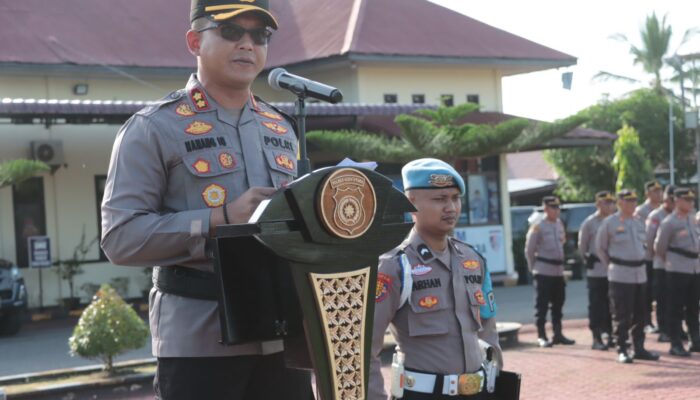 374 Personel Polisi Amankan 691 TPS Di Aceh Utara
