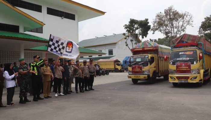 Polisi Langkat Kawal Ketat Logistik Pilkada 20 Kecamatan