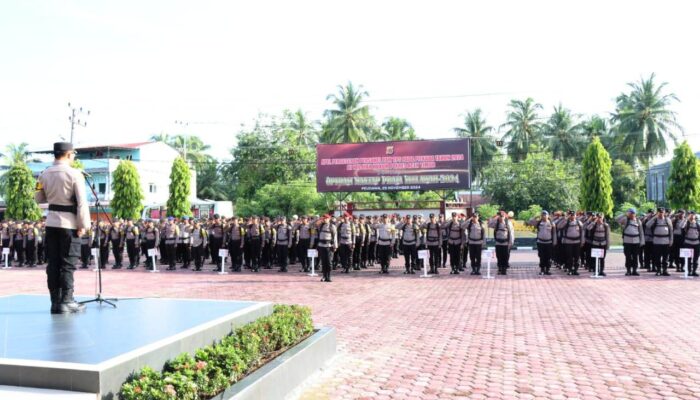 492 Personel Siap Amankan TPS Netral Dan Siap Jaga Kamtibmas