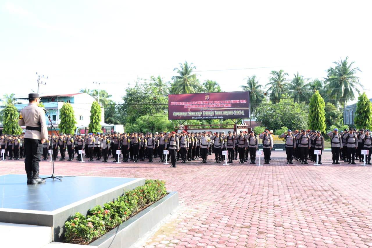 492 Personel Siap Amankan TPS Netral Dan Siap Jaga Kamtibmas