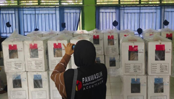 Logistik Pilkada Tiba Di Kecamatan
