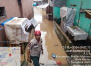 Sungai Babura Dan Deli Meluap, Rumah 959 KK Di Medan Direndam Banjir