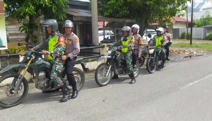 Polsek Lawe Bulan Agara Patroli Gabungan