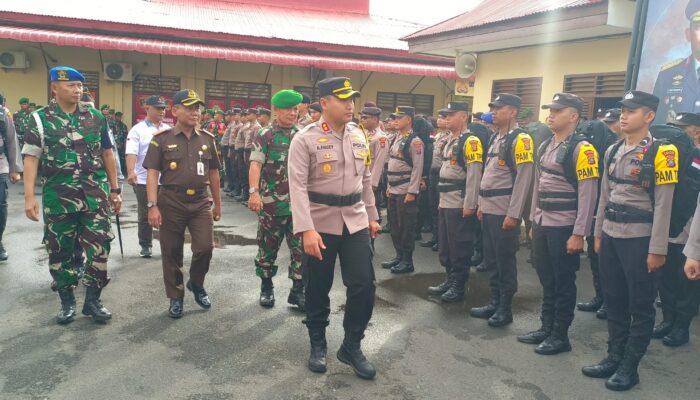Polres Sibolga Gelar Apel Serpas Kawal Pilkada