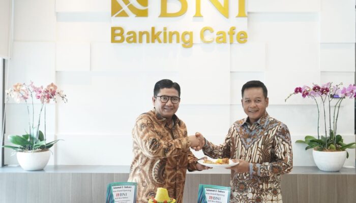Perkuat Digital Channel, BNI Resmikan Outlet Banking Cafe Di USU