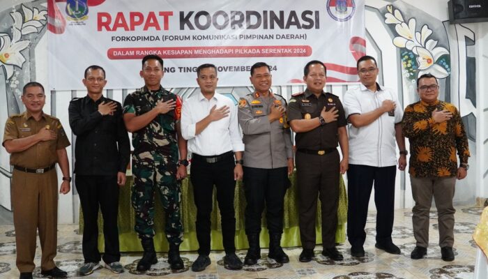 Pj Wali Kota Tebingtinggi Pimpin Rakor Dalam Rangka Kesiapan Pilkada