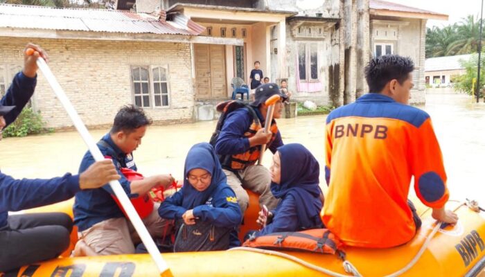 2 TPS Di Asahan Direndam Banjir Pemilihan Ditunda